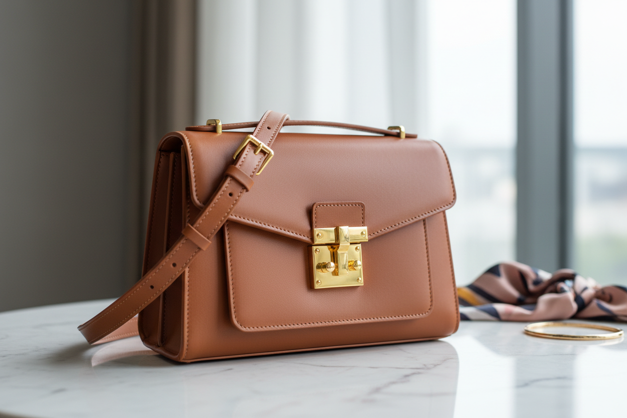 Womens Luxury leather pocketbook